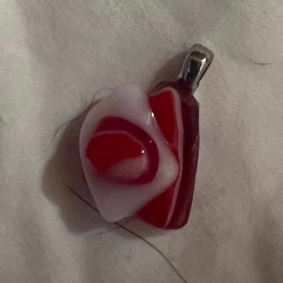 Small Red Stone Necklace - Picture 1 of 2